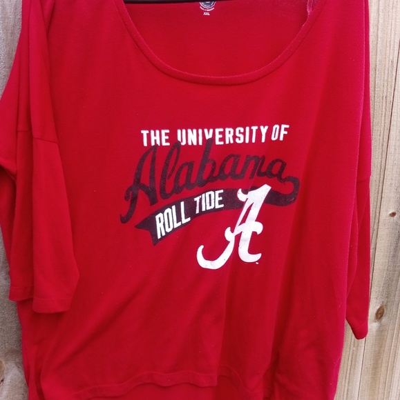 Champion Tops - University of Alabama long sleeve hi lo t-shirt